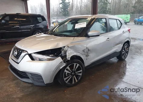 2020 Nissan Kicks Sv Xtronic Cvt из США, поврежденный, VIN 3N1CP5CV1LL517959